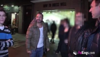 Adorable teen Ingrid pounded in her ass